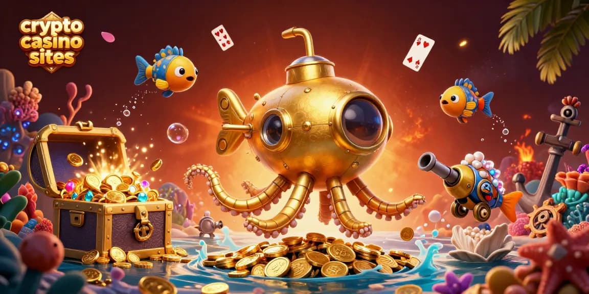 Scopri i migliori crypto casino sites mentre esplori un fondo marino di ricchezze e avventure.