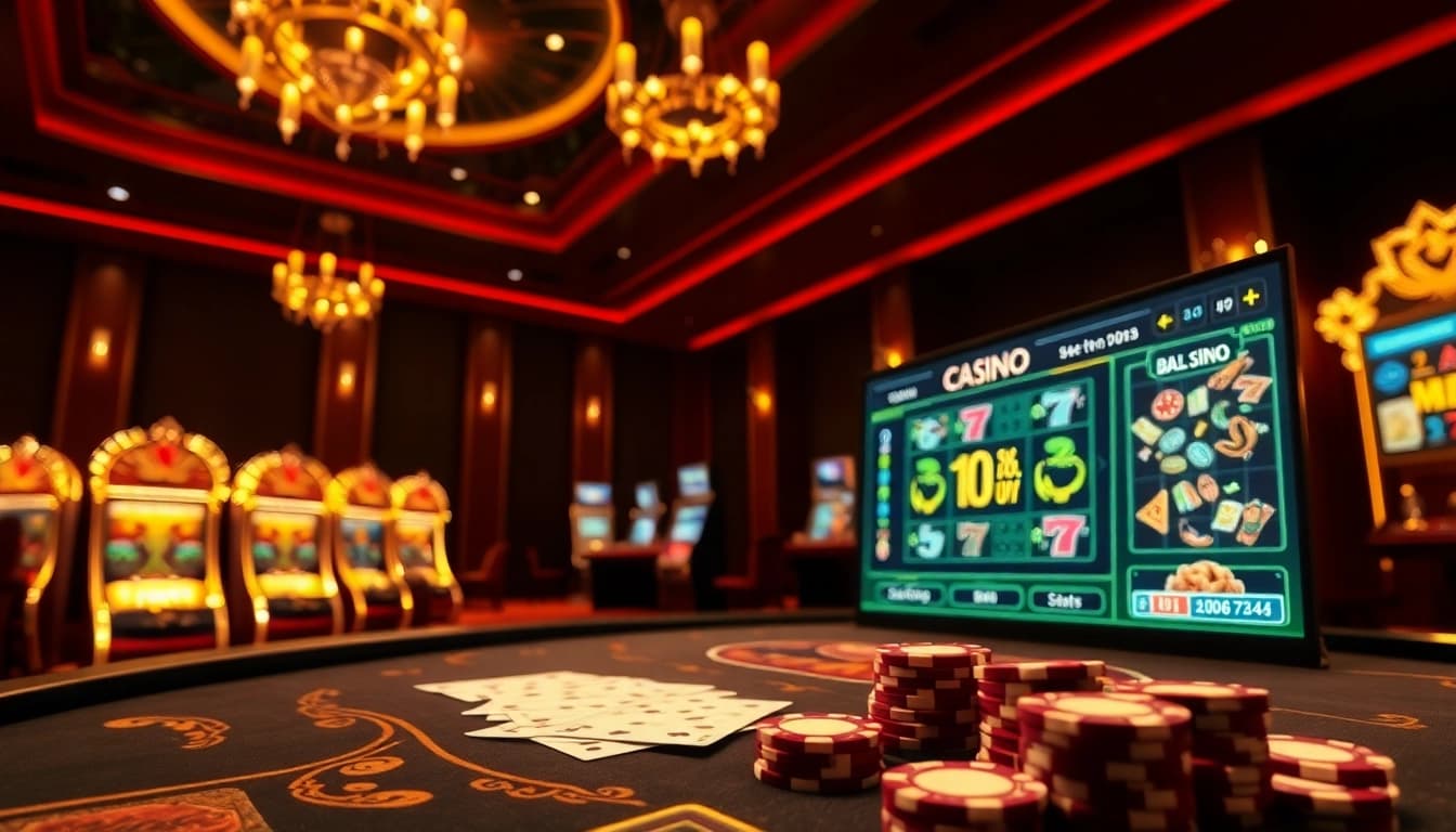 Vivez l'excitation du casino en ligne Français 2026 avec des machines à sous dynamiques et un gameplay captivant.