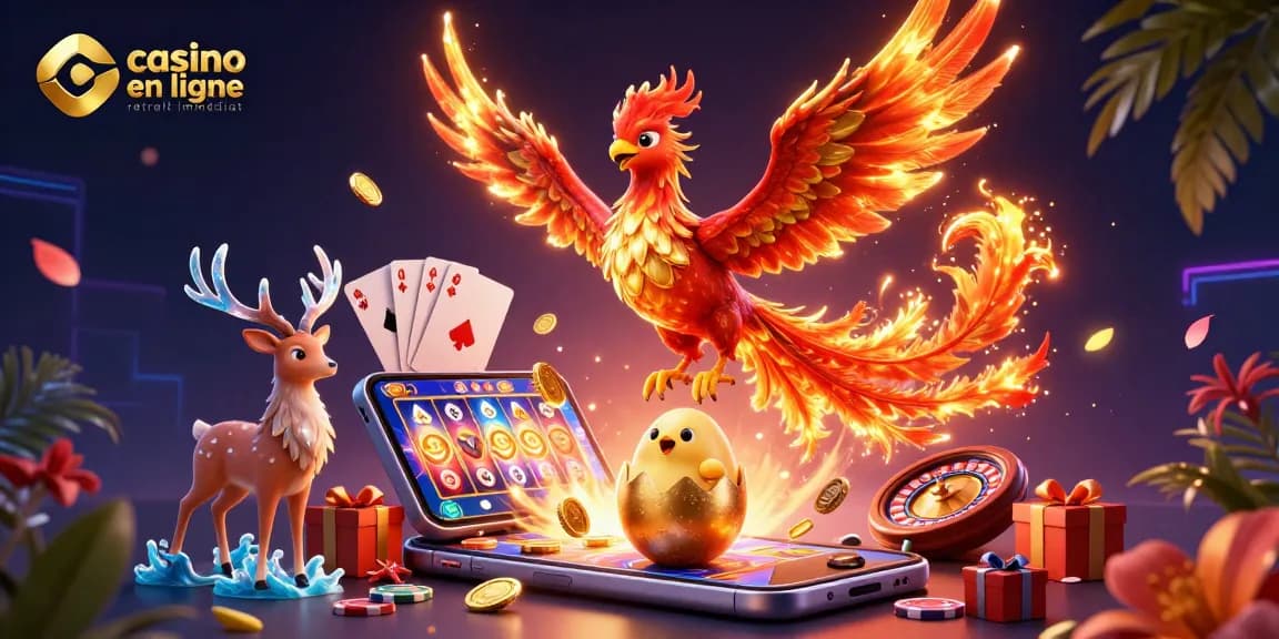 Retirez vos gains en un instant avec le casino en ligne retrait immédiat, découvrez une expérience de jeu animée.