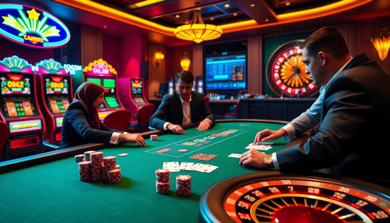 Vivez une expérience de jeu palpitante au casino en ligne Français 2026 avec des visuels de jeu vibrants et des stratégies.