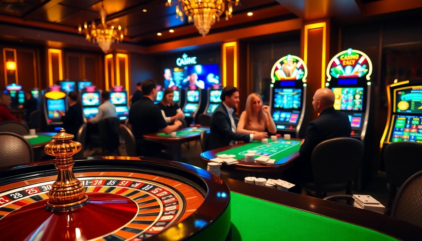 Vivez l'excitation du casino en ligne Français 2026 avec des environnements de jeu vibrants et des moments gagnants.