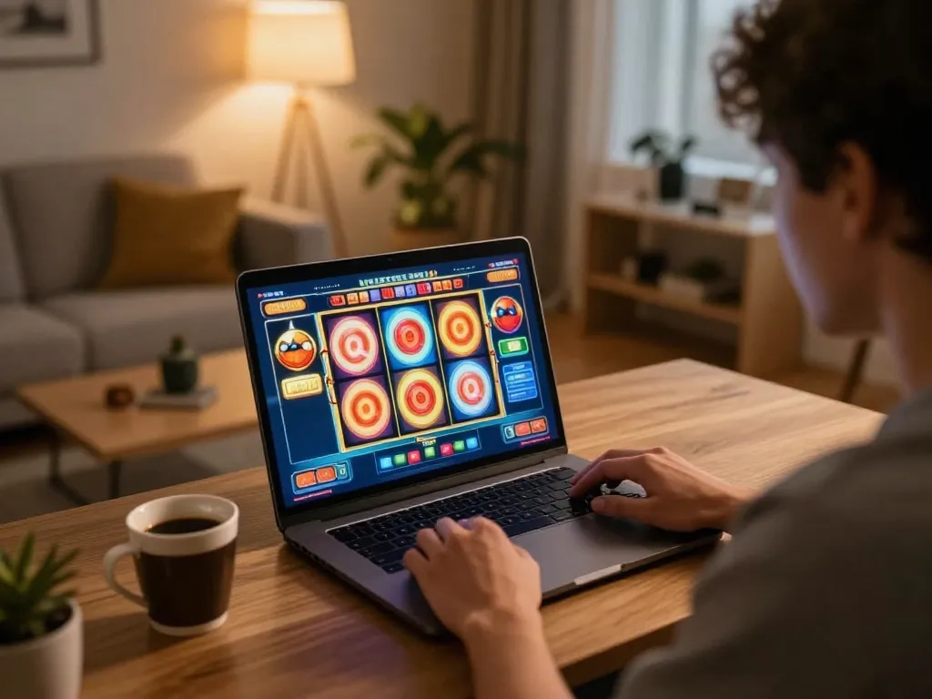 Spin the reels on AjaibSlots while enjoying a cozy home setting with Link Slot Gacor.
