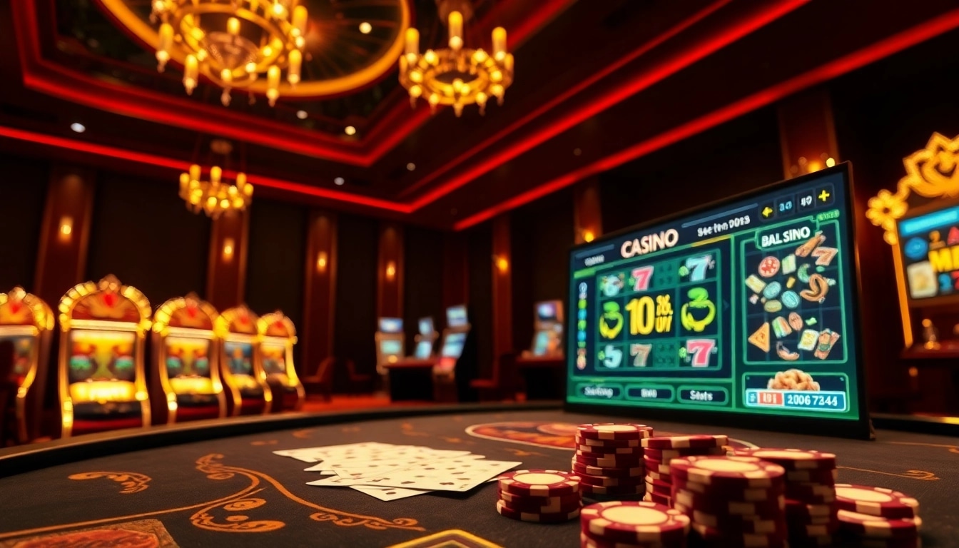 Vivez l'excitation du casino en ligne Français 2026 avec des machines à sous dynamiques et un gameplay captivant.