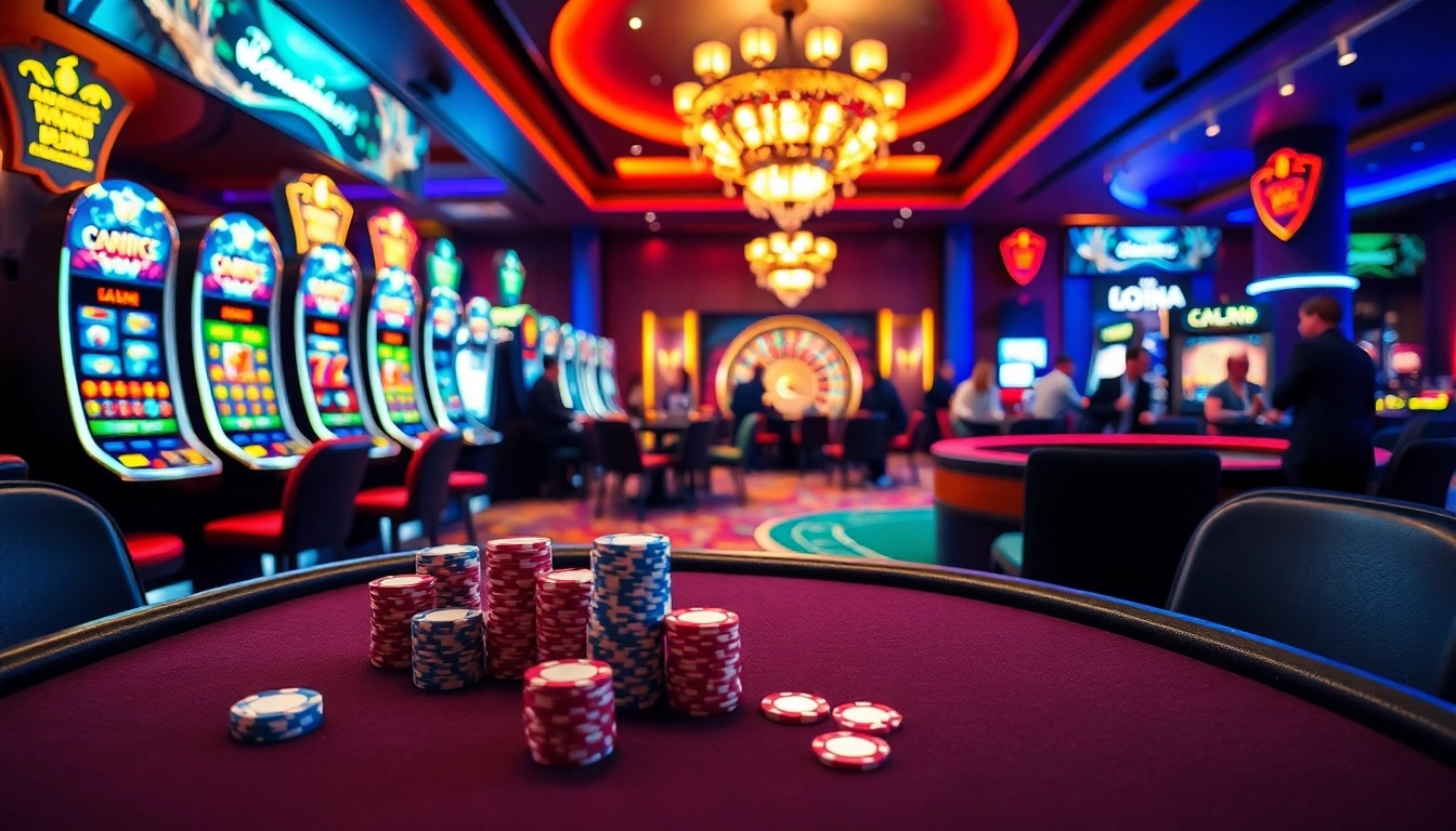 Vivez l'excitation du casino en ligne Français 2026 avec des actions de poker et de roulette dynamiques.