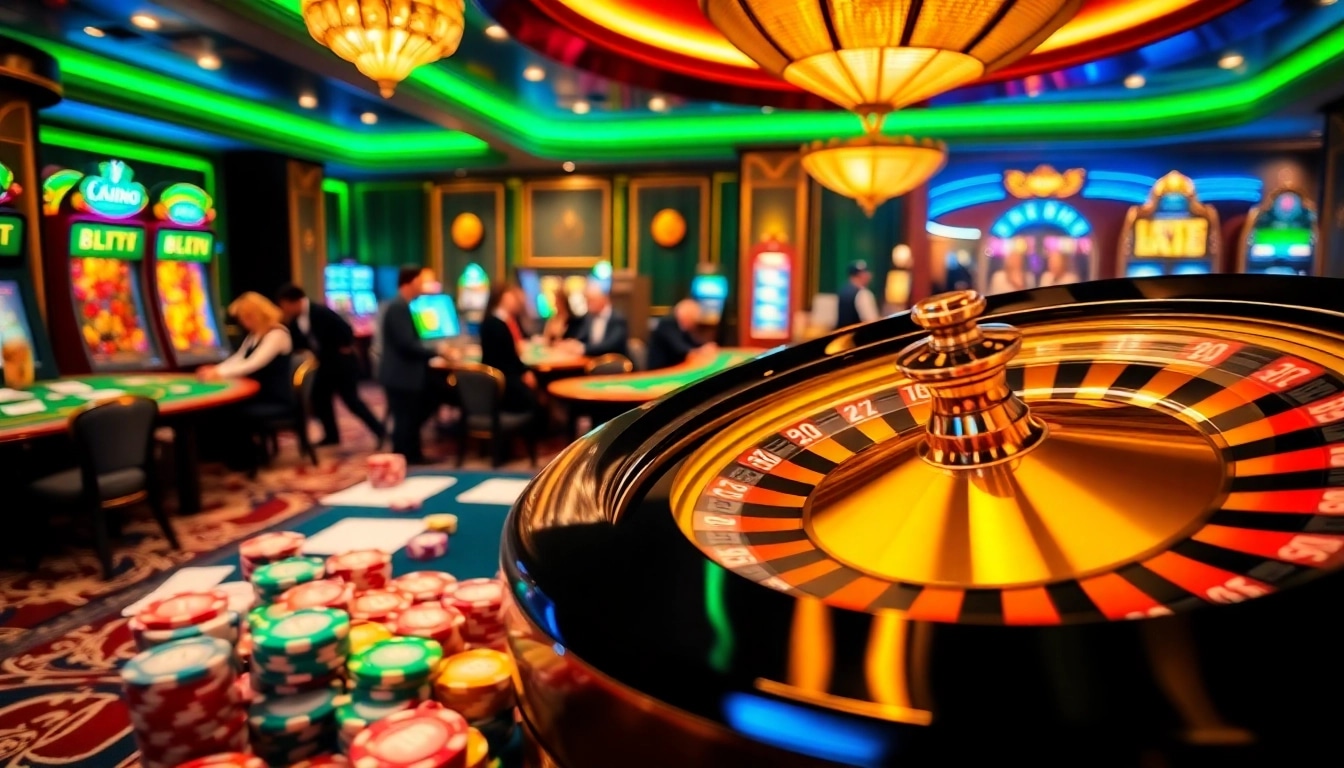 Vivez l'excitation au casino en ligne Français 2026 avec une roulette dynamique et des machines à sous captivantes.