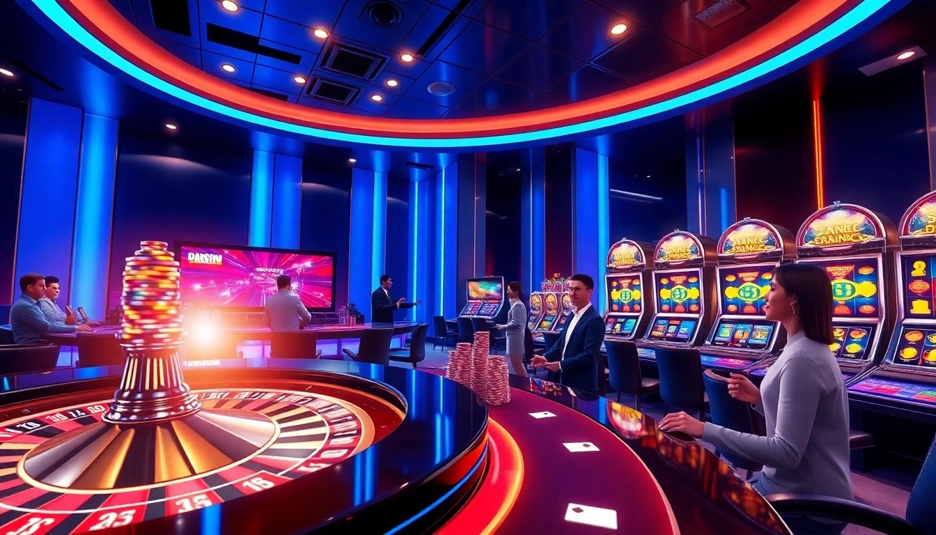 Découvrez l'excitation du casino en ligne Français 2026 avec des machines à sous vibrantes et une roulette éblouissante.