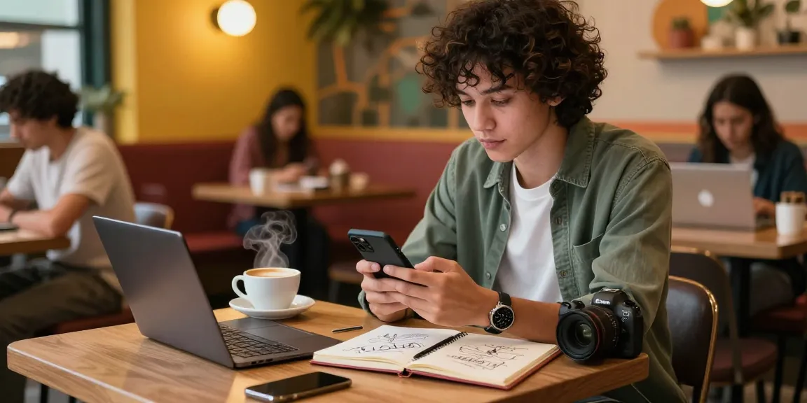 Discover how to crush on engaging digital interactions at a vibrant café.
