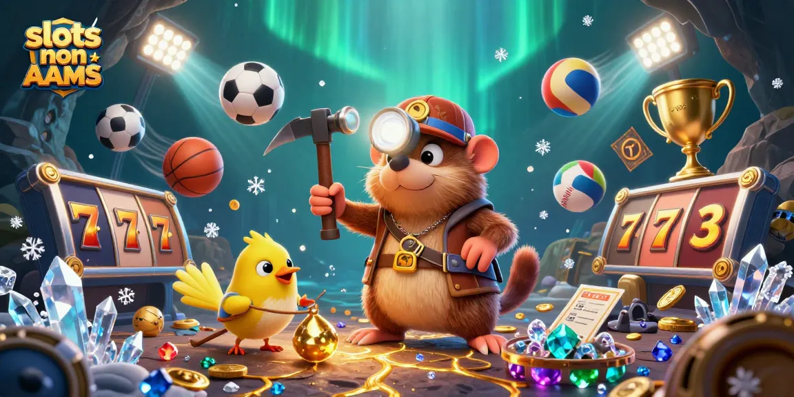 Gioca alle slot non AAMS con un topo cercatore di tesori e un canarino, ricco di oro e gemme.
