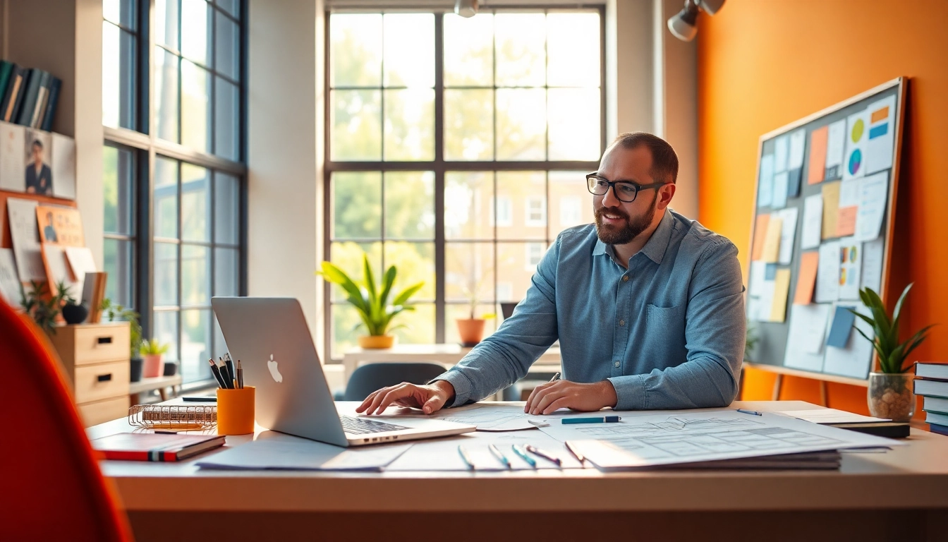 Explore innovative design concepts at https://bestdesignersintheworld.com/ in a vibrant workspace.