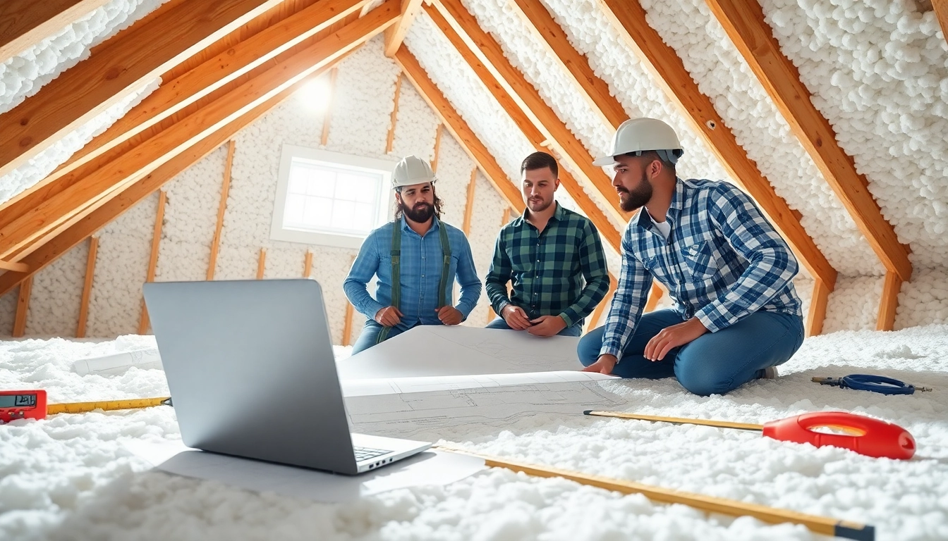 Lenders refusing spray foam insulation highlighted through professional inspection in a bright attic.
