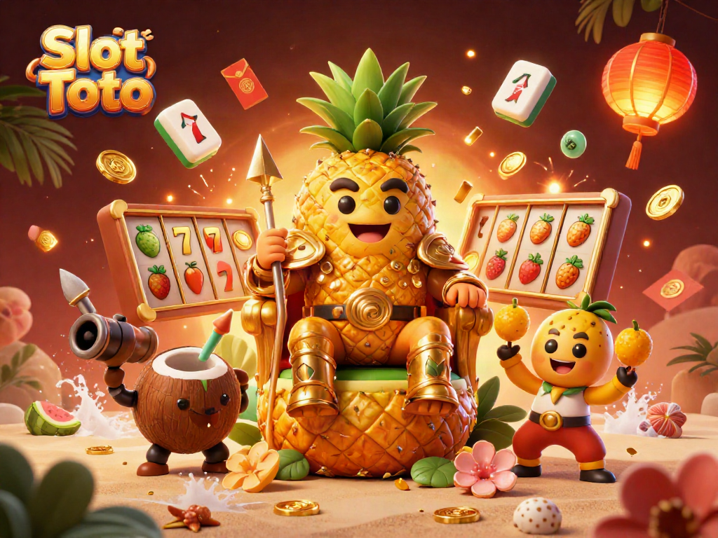 Slot Toto menawarkan pengalaman bermain dengan raja nanas emas dan tema tropis yang ceria.