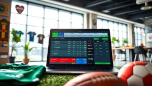 Explore the best sportsbooks in Brazil with an engaging online betting interface.