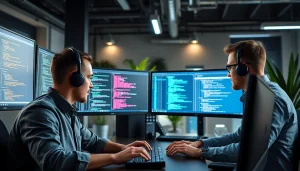 Professionals executing T Automation & Scripting tasks in a dynamic tech environment.