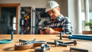 Electrician apprenticeship hawaii: A dedicated apprentice performing wiring tasks on a residential electrical panel.