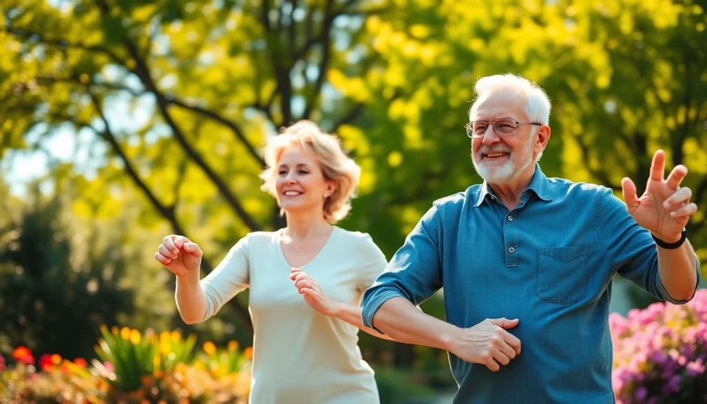 Couple enjoying outdoor activity, highlighting the concept of healthspan through vitality and engagement.