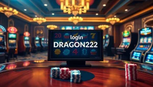 Engage with thrilling gameplay while login DRAGON222 at an upscale online casino.