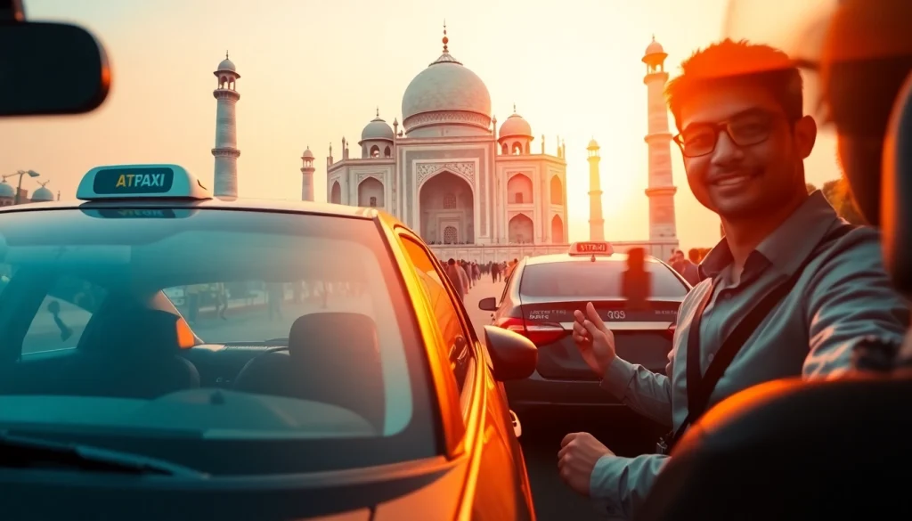 Agra Taxi service offers reliable rides with trusted drivers near the Taj Mahal.