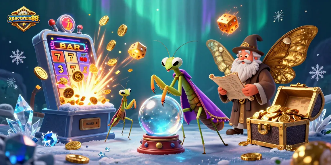 Experience jackpot excitement with spaceman88's vibrant casino adventure featuring thrilling 3D characters.